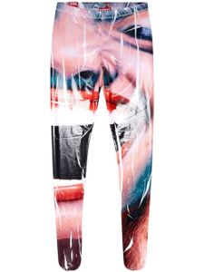 Diesel P-Koll-M1 graphic-print leggings - Rose