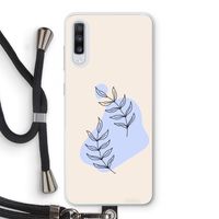 Leaf me if you can: Samsung Galaxy A70 Transparant Hoesje met koord Leaf me if you can: Samsung Galaxy A70 Transparant Hoesje met koord