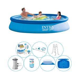 Intex Easy Set Rond 366x76 cm - 8-delig - Zwembad Bundel