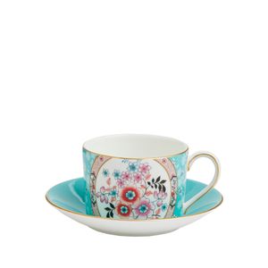 WEDGWOOD - Wonderlust - Theekop&schotel Camellia