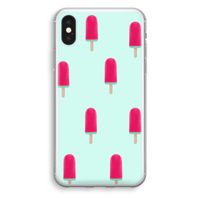 Waterijsje: iPhone XS Transparant Hoesje