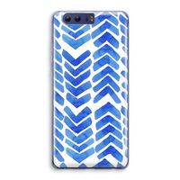 Blauwe pijlen: Honor 9 Transparant Hoesje