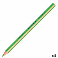 Fluoriscerende Markeerstift Staedtler Textsurfer Dry Groen (12 Stuks)
