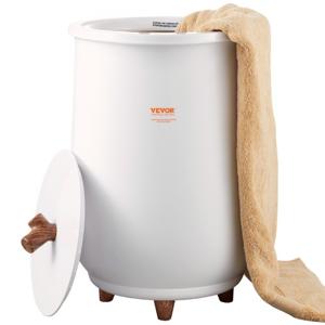 VEVOR Handdoekverwarmer Emmer 20L Elektrische emmerstijl met zelfuitschakelfunctie Handdoekverwarmer 465W Elektrische handdoekverwarmer Ideaal voor het verwarmen van handdoeken, badjassen, dekens