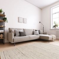 Kave Home 4-zits Loungebank Galene Rechts, 314cm - Beige