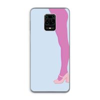 Pink panty: Xiaomi Redmi Note 9 Pro Transparant Hoesje