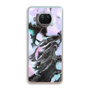 Pastel zwart: Xiaomi Mi 10T Lite 5G Transparant Hoesje