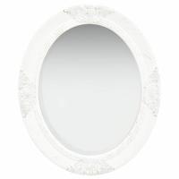 VidaXL Wandspiegel barok stijl 50x60 cm wit