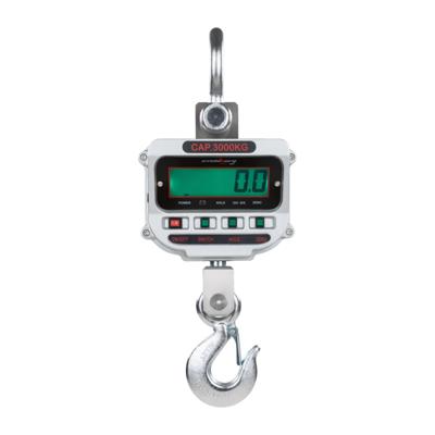 Kraanweegschaal - 3000 kg / 0,5 kg - LCD - digitaal