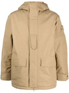 Stone Island veste zippée en coton - Tons neutres