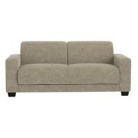Leen Bakker - Bank Aberdeen 3-zits - Rebel - Stof - Taupe - 84x200x80 Cm