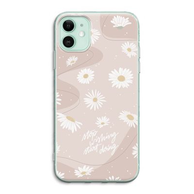 Daydreaming becomes reality: iPhone 11 Transparant Hoesje