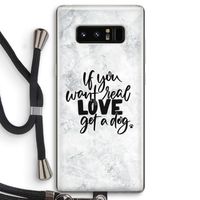 Partner in crime: Samsung Galaxy Note 8 Transparant Hoesje met koord