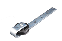 Waelbers Hangrol set poly-wiel 50mm - 1 Stuk(s) - 620101.41