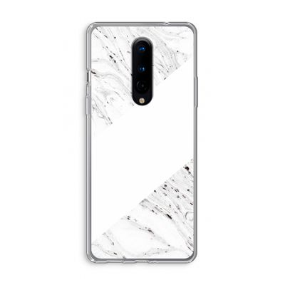 Biggest stripe: OnePlus 8 Transparant Hoesje