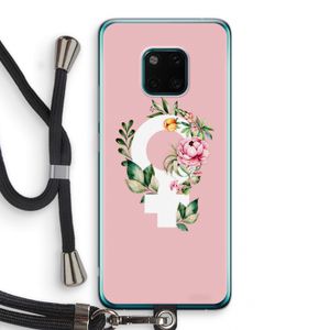 Venus: Huawei Mate 20 Pro Transparant Hoesje met koord