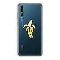 Banana: Huawei P20 Pro Transparant Hoesje - thumbnail