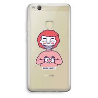 Hartje: Huawei Ascend P10 Lite Transparant Hoesje