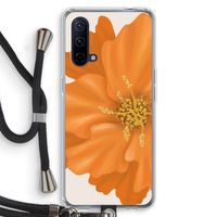 Orange Ellila flower: OnePlus Nord CE 5G Transparant Hoesje met koord