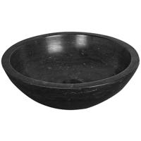 Wiesbaden Raw Waskom Rond - 40x12cm - Hardsteen Gezoet