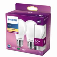 Philips Led lamp 7W - E27 - A60 - Led set van 2 929001243067