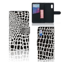 Samsung Xcover Pro | Telefoonhoesje | Met pasjeshouder | Slangenprint