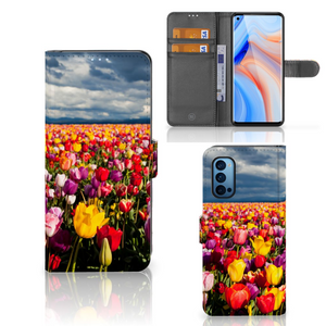 OPPO Reno 4 Pro 5G Hoesje Tulpen