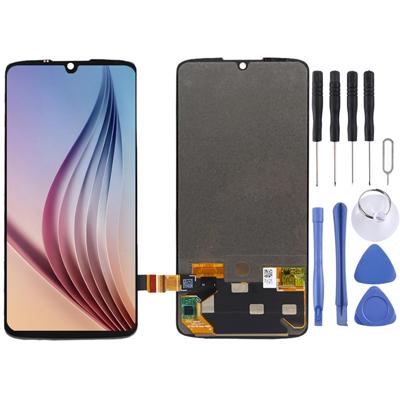 LCD-scherm en digitizer volledige montage voor Motorola Moto Z4 (zwart)