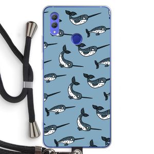 Narwhal: Honor Note 10 Transparant Hoesje met koord