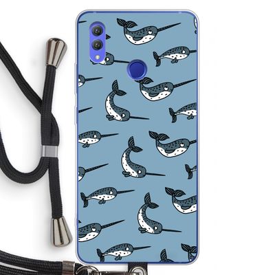 Narwhal: Honor Note 10 Transparant Hoesje met koord
