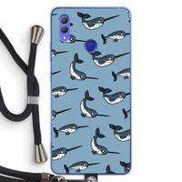 Narwhal: Honor Note 10 Transparant Hoesje met koord