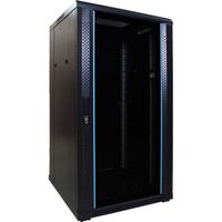 DSI 22U serverkast met glazen deur - DS6622 server rack 600 x 600 x 1200mm