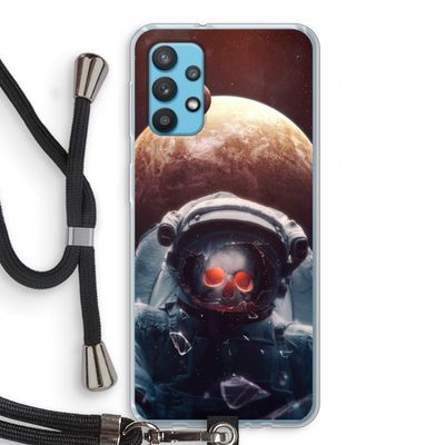 Voyager: Samsung Galaxy A32 4G Transparant Hoesje met koord
