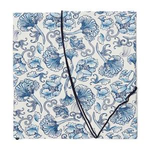 Riviera Maison - Floral Island Table Cloth dia 180 - Blauw | White