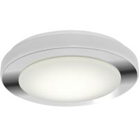 EGLO Batholino Led Carpi - Wand/Plafondlamp - Ø38,5cm - Wit, Chroom