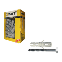 pgb-Europe SMART | plug nylon + DIN 571 Ø 8x100 NZN | 15 st SM0PZSN0112080100E