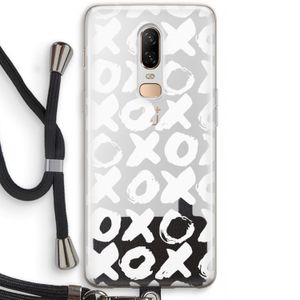 XOXO: OnePlus 6 Transparant Hoesje met koord