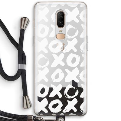 XOXO: OnePlus 6 Transparant Hoesje met koord