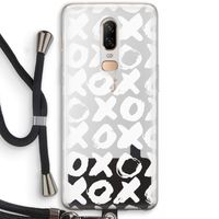 XOXO: OnePlus 6 Transparant Hoesje met koord