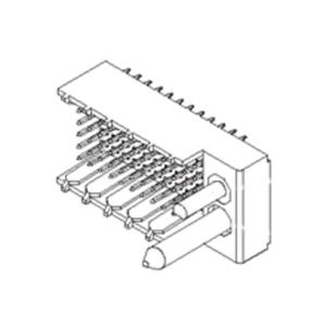 Molex 73944-7216 HDM male header box 1 stuk(s) Tube