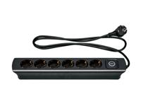 TRONIC Stekkerdoos (Zwart)