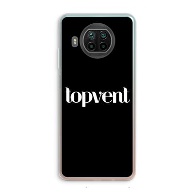 Topvent Zwart: Xiaomi Mi 10T Lite 5G Transparant Hoesje