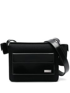 Ferragamo sac en cuir à design multi-poches - Noir