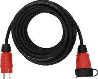 Brennenstuhl Professional verlengsnoer VN 1100 | IP44 | 10m | Zwart | H07RN-F 3G1,5 - 9161100110