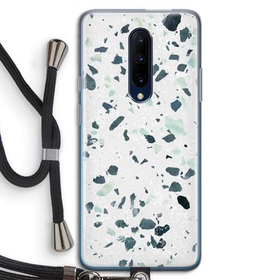 Terrazzo N°2: OnePlus 7 Pro Transparant Hoesje met koord