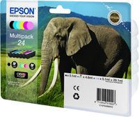 Epson Elephant Multipack 6-colours 24 Claria Photo HD Ink - thumbnail