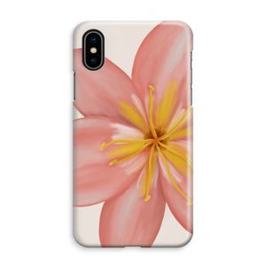 Pink Ellila Flower: iPhone XS Max Volledig Geprint Hoesje