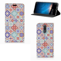 Huawei Mate 10 Lite Standcase Tiles Color - thumbnail
