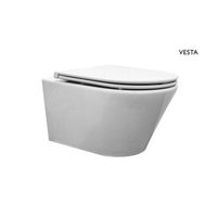 Hangtoilet Vesta Diepspoel Wit  Aqua Splash