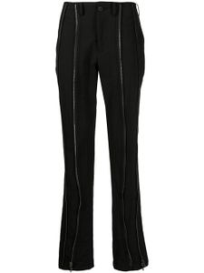 Julius pantalon à zips - Noir